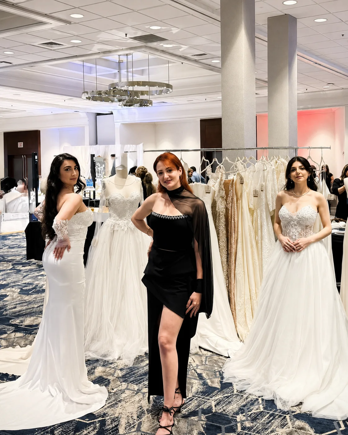 DORDO presenting an ivory dress collection